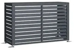 Westmann Boxa M Abdeckung f&uuml;r W&auml;rmepumpe Anthrazit 140x50x92 cm - Grau