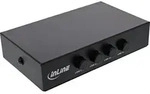 InLine USB 2.0 Umschalter manuell, USB-A Ger&auml;t an 4 Computer, 75 mm, 115 mm, 25 mm,