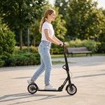 SPORTNOW Cityroller Aluminium H&ouml;henverstellbar & Klappbar Scooter mit
