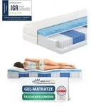 AM Qualit&auml;tsmatratzen | Premium Gelschaum-Taschenfederkernmatratze - 80x200 cm...