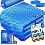 KESSER&reg; Pool Solarabdeckplane 120&mu;m zuschneidbar, f&uuml;r Poolheizung, inkl....