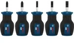 PRO Stubby-Schraubendreher-Set PZ/SL, 5-tlg.