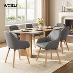 WOLTU 4er-Set Esszimmerst&uuml;hle K&uuml;chenstuhl Wohnzimmerstuhl Polsterstuhl Design...