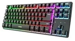 Drahtlose Tastatur TRUST GXT831 Thado TKL, schwarz, US - Schwarz