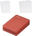 Canon SELPHY QX20 RD, Farbstoffsublimation, 287 x 287 DPI, 2.8" x 3.3" (7.2x8.5cm),