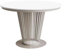 MIRJAN24 Tisch Elantra 120, Esszimmer Tisch, Beine aus Stahl (Farbe: Cashmere /
