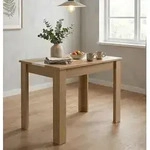 VCM VCM Esstisch, Holzwerkstoff K&uuml;chentisch H. 75 x B. 80 x T. 50 cm, kompakter