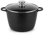 10 L Kochtopf Suppentopf Antihaft Induktion Schmortopf 28 cm Aluguss Bratentopf...