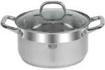 Resto Kitchenware Libra, 4,6 l, Rund, Edelstahl, Glas, Edelstahl, Edelstahl,