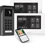 Entri M Video T&uuml;rsprechanlage, Video T&uuml;rklingel, 1 Familienhaus mit 2x 7-Zoll...