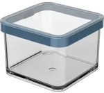 Premium Dose quadr, 0,5 l LOFT, Farbe:Transparent / Horizon blau - Blau/Transparent