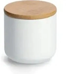 Keramikglas mit Deckel, 320 ml - Beige