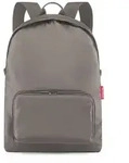 reisenthel Rucksack Mini Maxi Foldable Backpack 14L Dark Taupe - Taupe/Grau