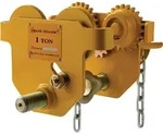 Delta Haspelfahrwerk Tragkraft 1,0t Handkette 2,5m