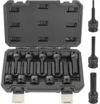 TECPO Innen Vielzahn Steckschl&uuml;ssel Satz 1/2 Zoll M4-M18 Kraft N&uuml;sse...