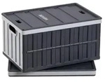 VEVOR Klappbox 65 L 2er-Pack, Faltbare Aufbewahrungsboxen aus Kunststoff,...