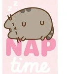 Fleecedecke &Uuml;berwurf 130x160 Pusheen Kitty Pink - Rosa
