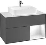 Villeroy & Boch V&B Waschtischunterschrank FINION 1000x603x501 Abdpl bl Reg gls