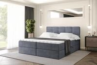 ALTDECOR Boxspringbett mit Matratze und Lattenrost, Topper, Polsterbett mit