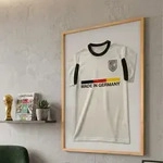 K-M&ouml;bel Echtholz Trikot Rahmen 70x90 cm Braun - Germany - Trikotvitrine mit...