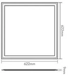 nobil&eacute; LED Panel Q2S UGR< wei&szlig; 28W 840dim Dali 1570461710 - Wei&szlig;
