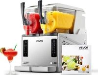 VEVOR Slush Maschine 2 x 3 L, Slusheis Eisbereiter 450 W (kein Eis n&ouml;tig),