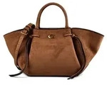 Guess Allegra Satchel - Henkeltasche L 48 cm (cognac) - Braun