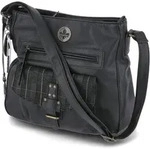 Rieker Damen Schultertasche/ Umh&auml;ngetasche Schwarz KunstlederS - Schwarz