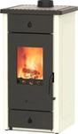Kaminofen Westminster Luke II Stahl wei&szlig; 8 kW