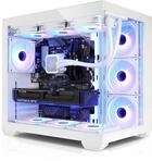 kiebel.de Gaming PC Panorama Polar IX AMD Ryzen 7 9850X3D, 32GB DDR5, NVIDIA...