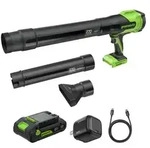 Greenworks 24V Akku Laubbl&auml;ser mit 4Ah Akku & 65W PD Ladeger&auml;t, 209km/h...