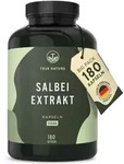 Salbei Kapseln Vegan - 180 St&uuml;ck (6 Monate) - 12mg &auml;therische &Ouml;le - TRUE...