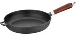 Gusseisenpfanne 24 cm KRISBERG KS-2559 7559 - Schwarz/Braun
