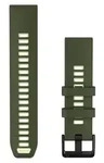 Garmin QuickFit Armband Silikon Olive Drab/Zitrone - Gr&uuml;n/Gelb