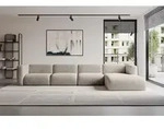 ALTDECOR Ecksofa - MIRA-L3 - 409x179x70 - Beige - Corner Sofa Eckcouch Couch L-Form,