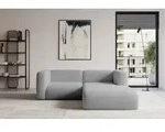 ALTDECOR Ecksofa - MIRA-L1 - 227x179x89 - Hellgrau - Corner Sofa Eckcouch Couch