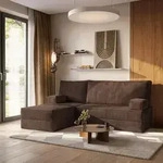Masseno Ecksofa NOTIA mit Schlaffunktion, Modulares Schlafsofa aus Schaumstoff,