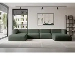ALTDECOR Ecksofa - MIRA-U2 - 408x179x70 - Gr&uuml;n - Corner Sofa Eckcouch Couch U-Form,