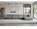 ALTDECOR Ecksofa - MIRA-L3 - 409x179x70 - Grau - Corner Sofa Eckcouch Couch L-Form,
