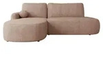 MIRJAN24 Ecksofa Loridu O, mit Schlaffunktion und Bettkasten, L-Form Sofa (Farbe: