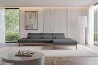 ALTDECOR Ecksofa mit Elektrischer Sitztiefenverstellung MONA - 316x205x85 -