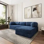 Masseno Ecksofa ETERA mit Schlaffunktion, Modulares Schlafsofa aus Schaumstoff,