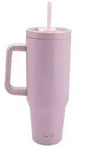 Fackelmann x Pamela Reif Isoliertrinkbecher 1200 ml &ndash; Auslaufsicherer - Rosa
