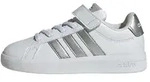 adidas Unisex Kinder Grand Court 3.0 Children Shoes, FTWR White/Silver Met./Silv