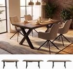 BEAUTYSOFA | Esszimmertisch Rechteckig TAVERO Esstisch ausziehbar 160-240x90 cm,