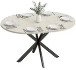 HOMCOM Esstisch Ausziehbar 100/135 x 100cm Esszimmertisch f&uuml;r 6 Personen Grau...