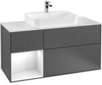 Villeroy & Boch F412HGPC Waschbeckenunterschrank Finion F41