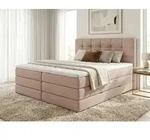 Boxspringbett Best XL mit 2 Bettk&auml;sten und Topper, mit Taschenfederkern- und