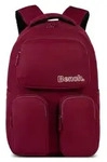 Bench. Freizeitrucksack Rucksack mit Laptopfach Solid Backpack Blackberry Red...