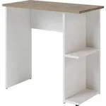 Schreibtisch Vicco Simple Wei&szlig;/Artisan 80 x 40 cm, Model 59814 - Wei&szlig;/Braun